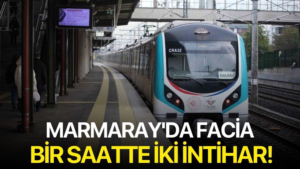 Marmaray'da Facia: Bir Saatte İki İntihar!