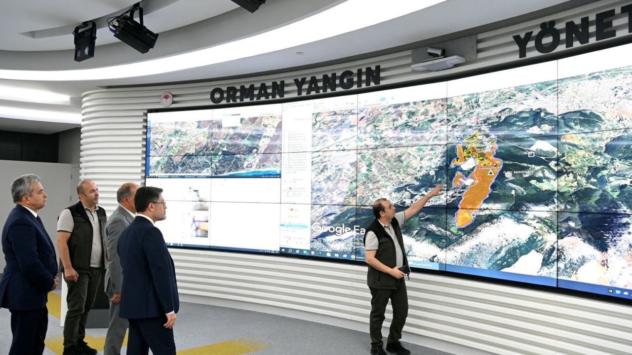 Bakan Yumaklı: "Bugün ülkemizde çıkan 55 orman yangınının 45’ini tamamen kontrol altına aldık"