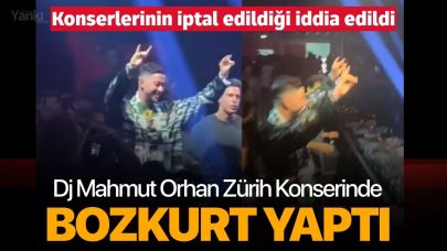 Dj Mahmut Orhan İsviçre Konserinde Bozkurt Yaptı! Konserlerinin iptal edildiği iddia edildi.