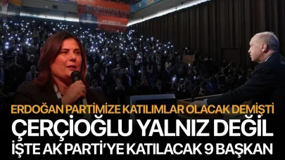 9 Belediye başkanının Ak Parti'ye geçeceği iddia edildi