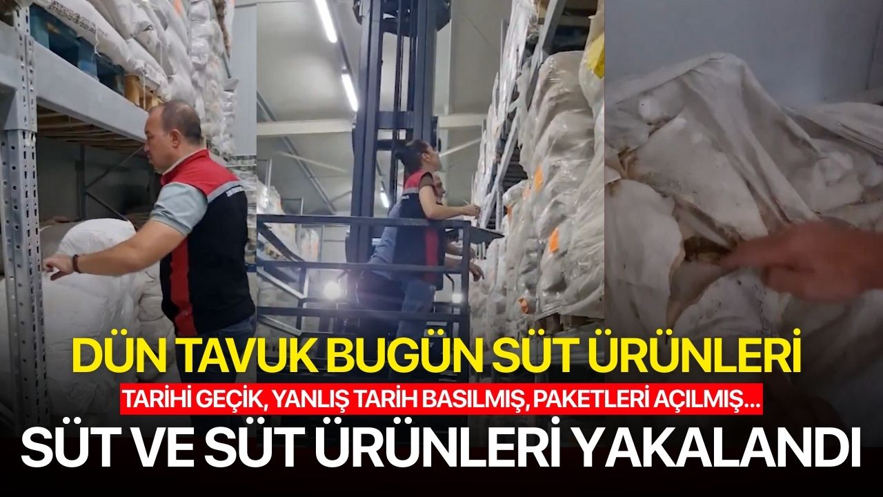 Yine İzmir! Tavuktan sonra süt ürünleri ele geçirildi
