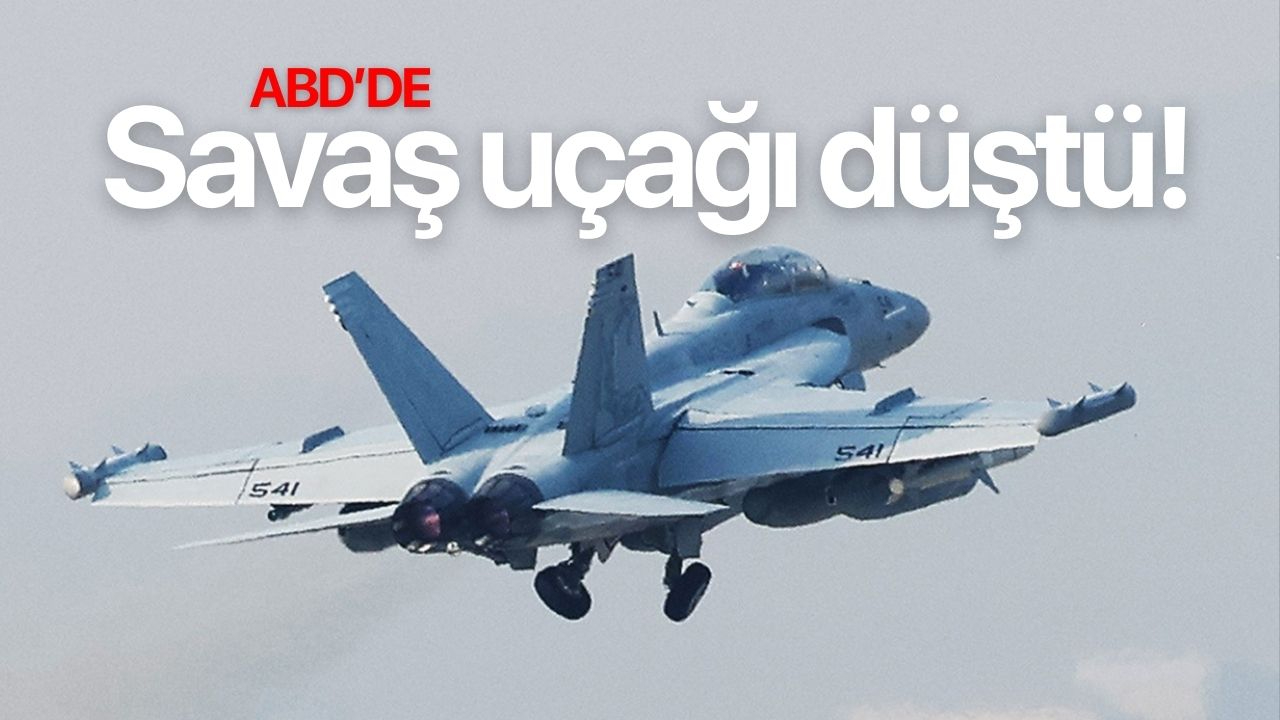 ABD'de savaş uçağı okyanusa düştü