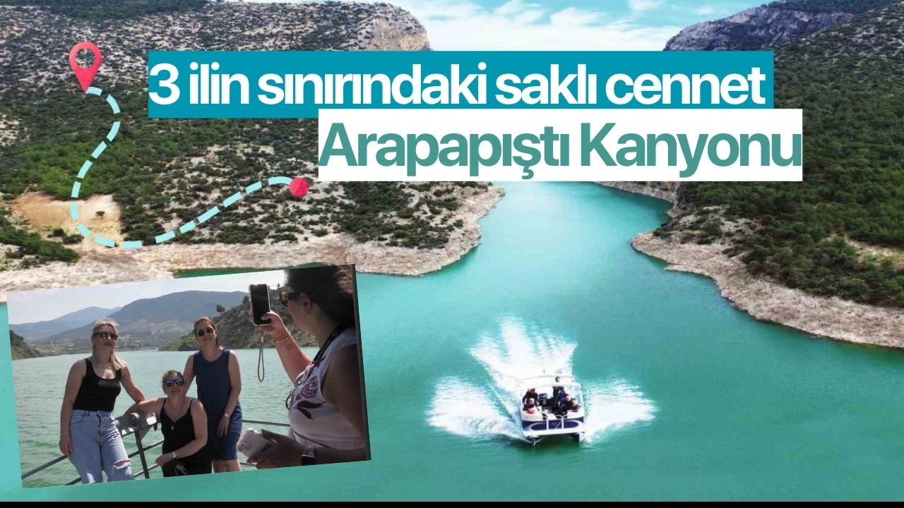 3 ilin sınırında saklı cennet: Arapapıştı Kanyonu”