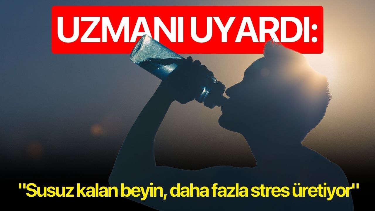 Uzmanı uyardı: "Susuz kalan beyin, daha fazla stres üretiyor"