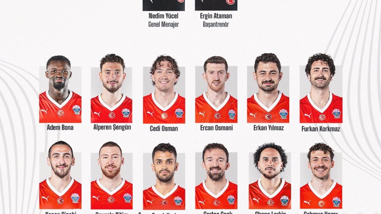 A Milli Basketbol Erkek Takımı’nın EuroBasket 2025 kadrosu açıklandı