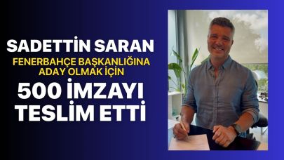 Sadettin Saran Fenerbahçe Başkanlığına Aday Oldu