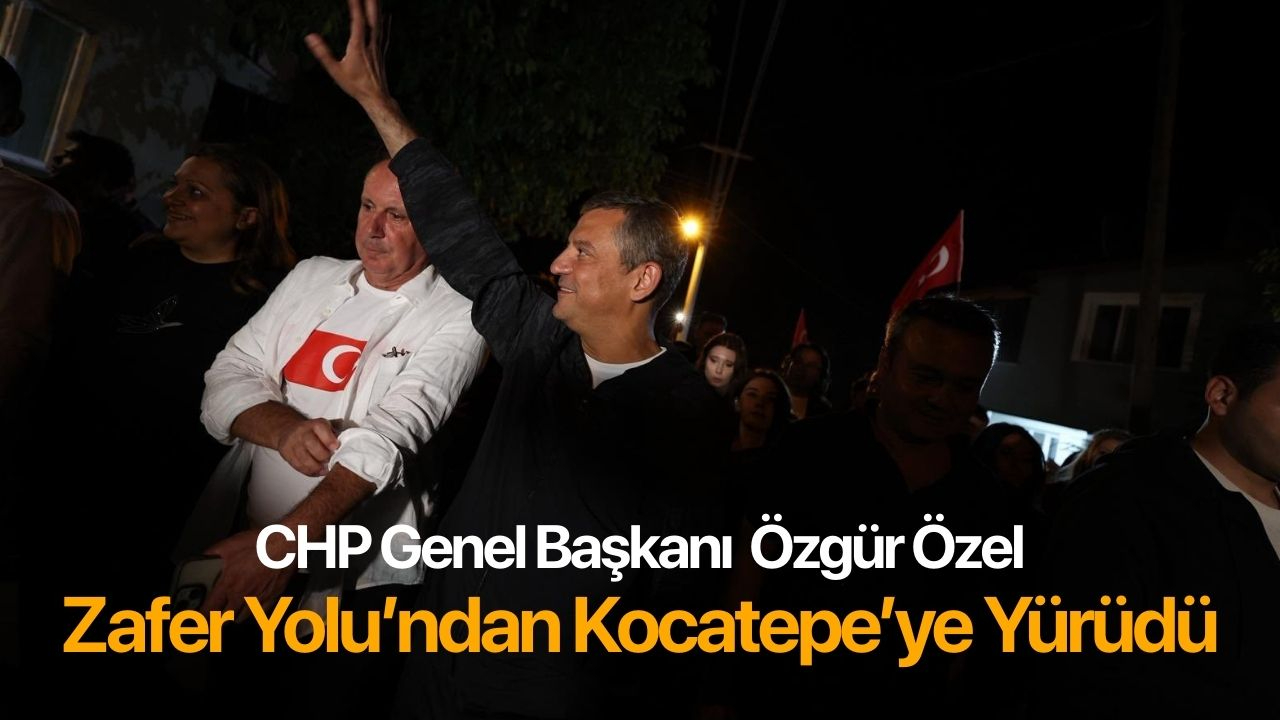 Özgür Özel, Büyük Taaruz için Afyonkarahisar'da