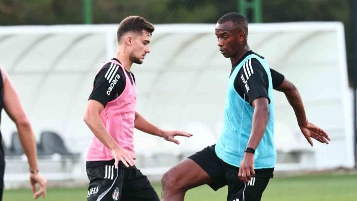 Tiago Djalo, Beşiktaş formasıyla ilk antrenmanını yaptı