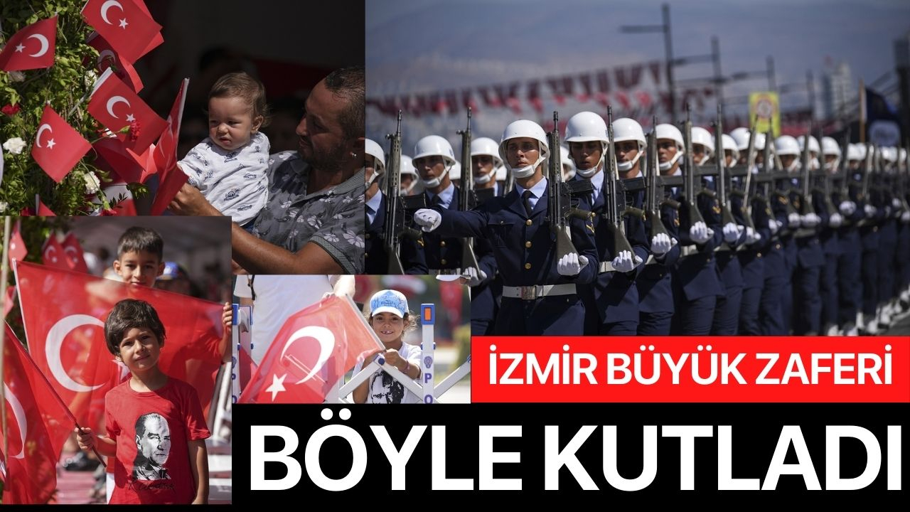 İzmir'de 30 Ağustos coşkusu fotoğraf karelerine yansıdı