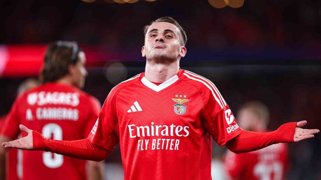 Kerem Aktürkoğlu, Benfica’ya veda etti