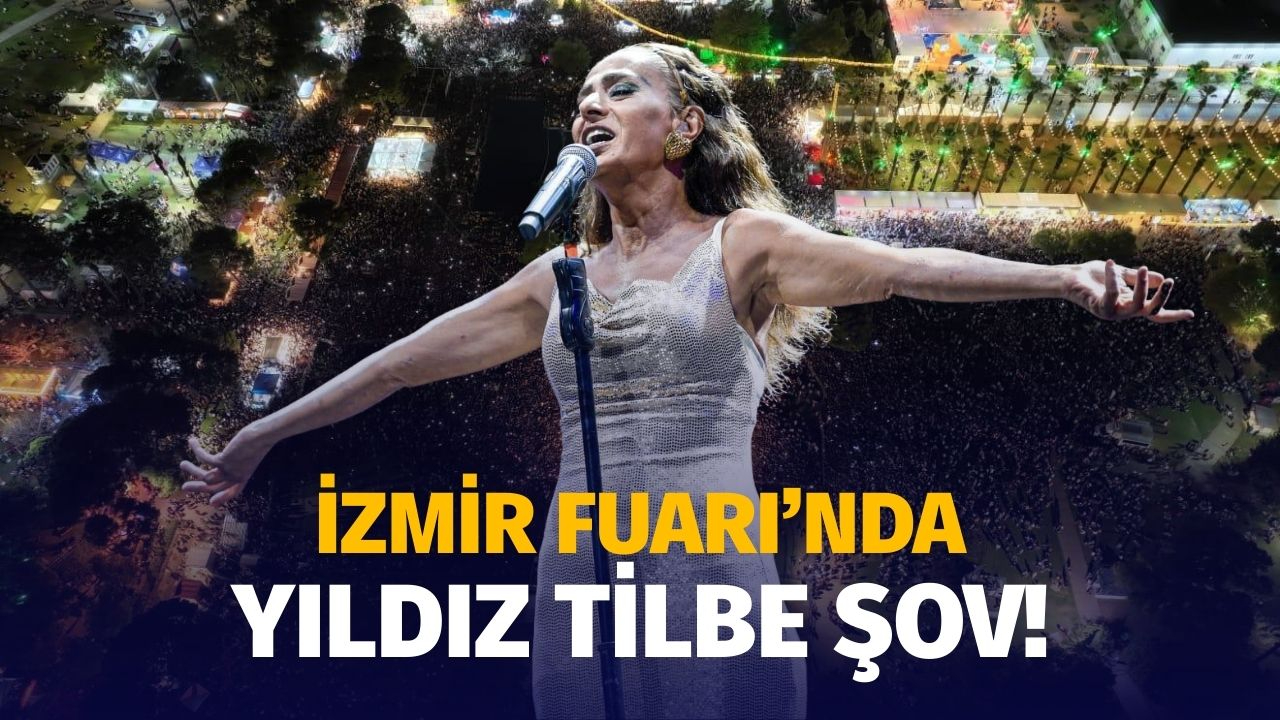 İzmir Fuarı'nda Yıldız Tilbe Şov!