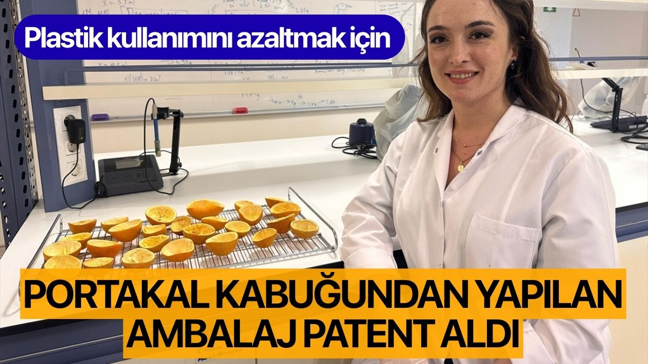 Plastik kullanımını azaltmak için portakal kabuğundan yapılan ambalaj patent aldı
