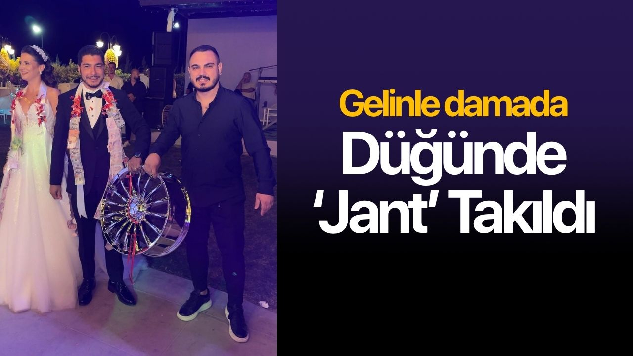 Gelinle Damada Düğünde 'Jant' Takıldı