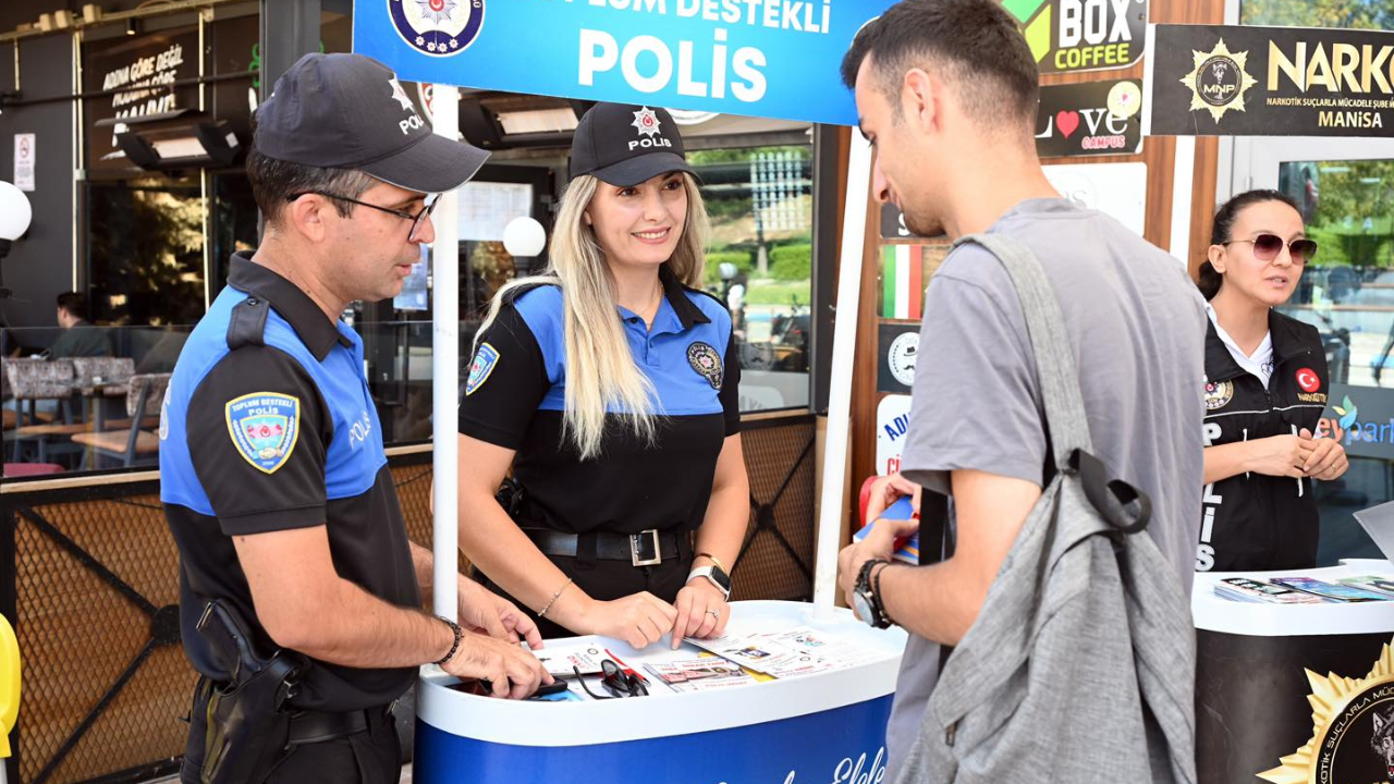 Manisa Emniyeti’nden üniversite öğrencilerine güvenlik ve farkındalık eğitimi