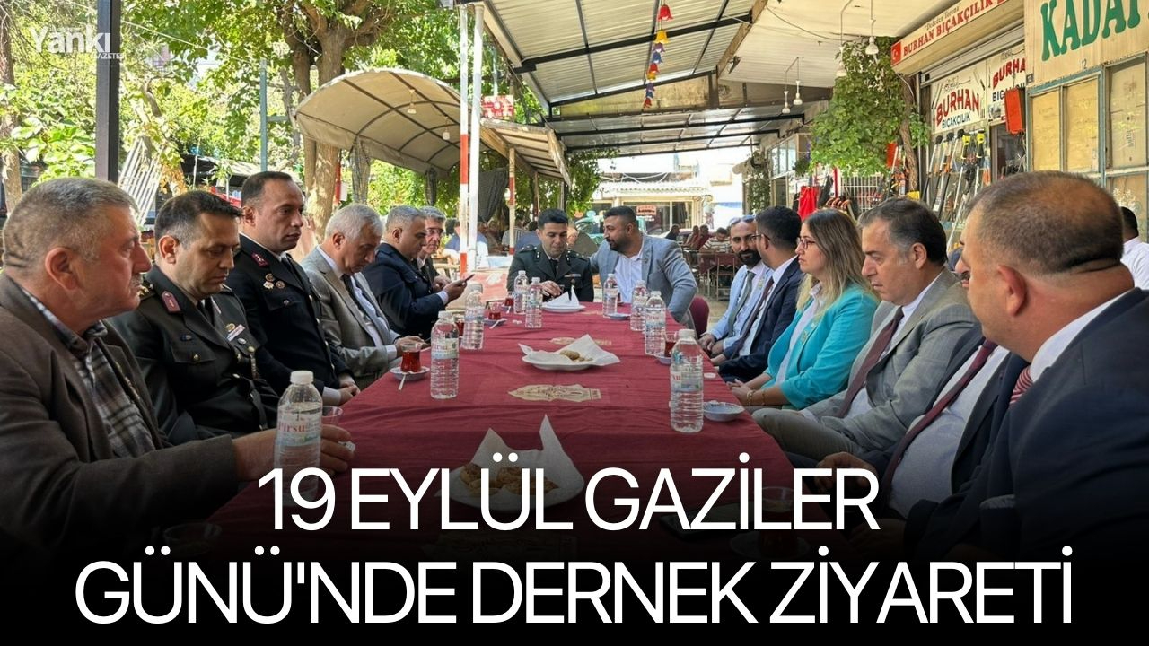 19 Eylül Gaziler Günü'nde dernek ziyareti