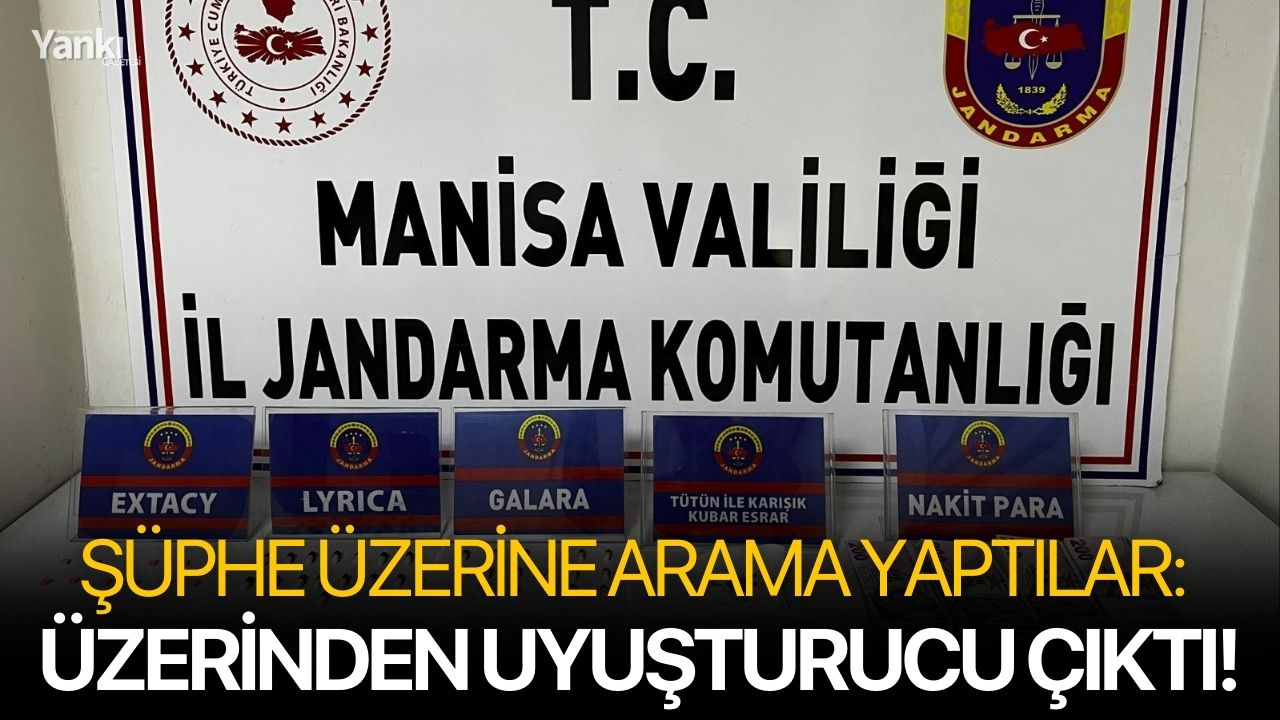 Şüphe üzerine arama yaptılar: Üzerinden uyuşturucu çıktı!