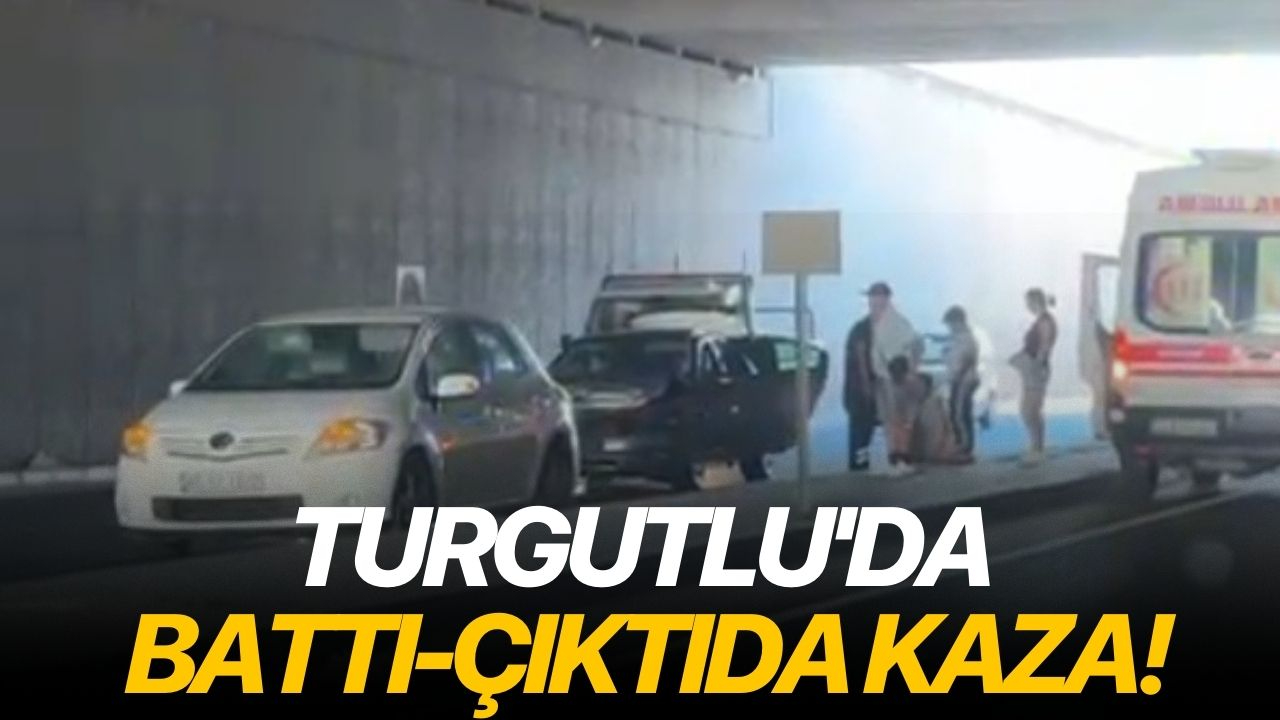Turgutlu'da battı-çıktıda kaza!