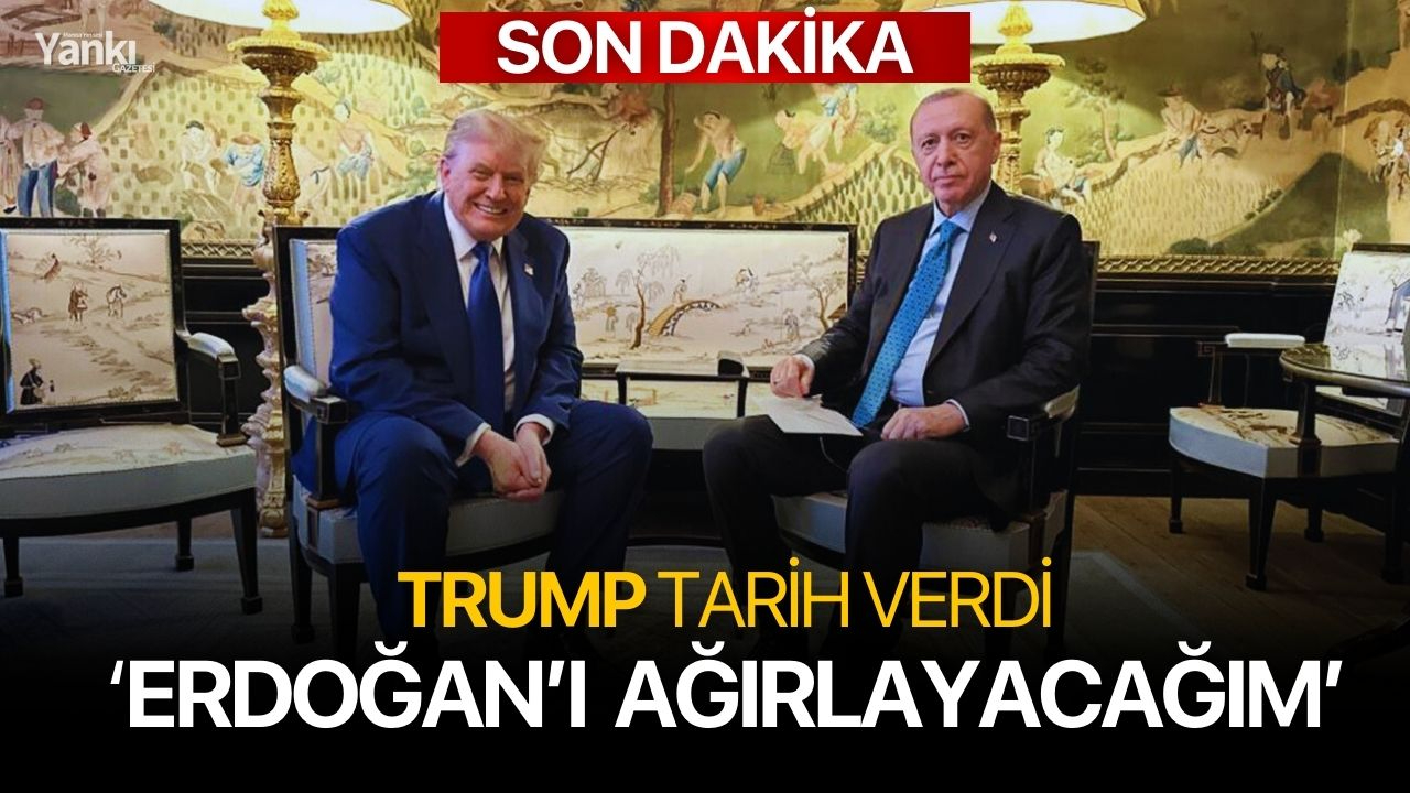 Trump tarih verdi: 'Erdoğan'ı Beyaz Saray'da Ağırlayacağım'