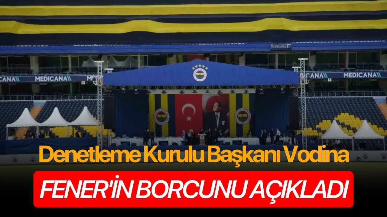 Denetleme Kurulu Başkanı Vodina Fener'in borcunu açıkladı