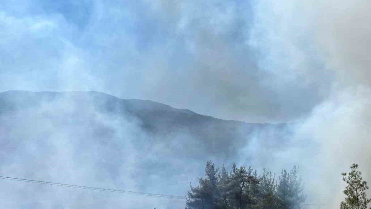 Önce deprem şimdi yangın!