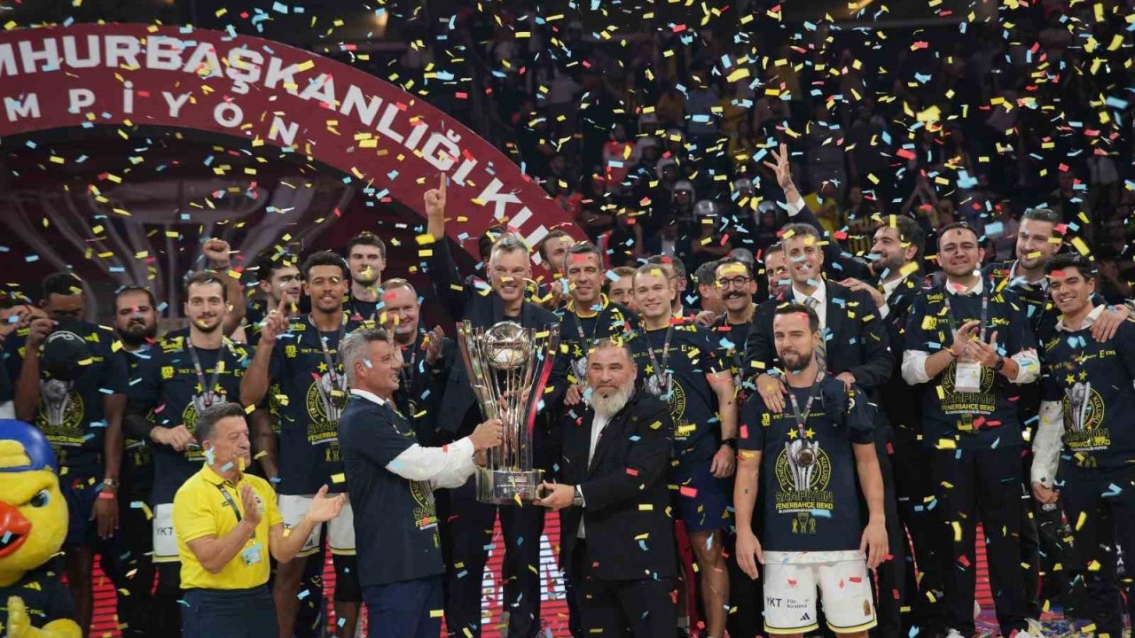 Fenerbahçe, Erkekler Cumhurbaşkanlığı Kupası’nı 8. kez kazandı