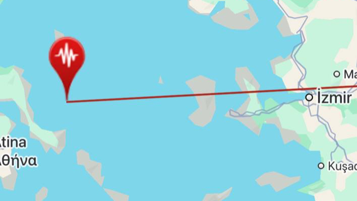 Ege Denizi'nde Deprem!