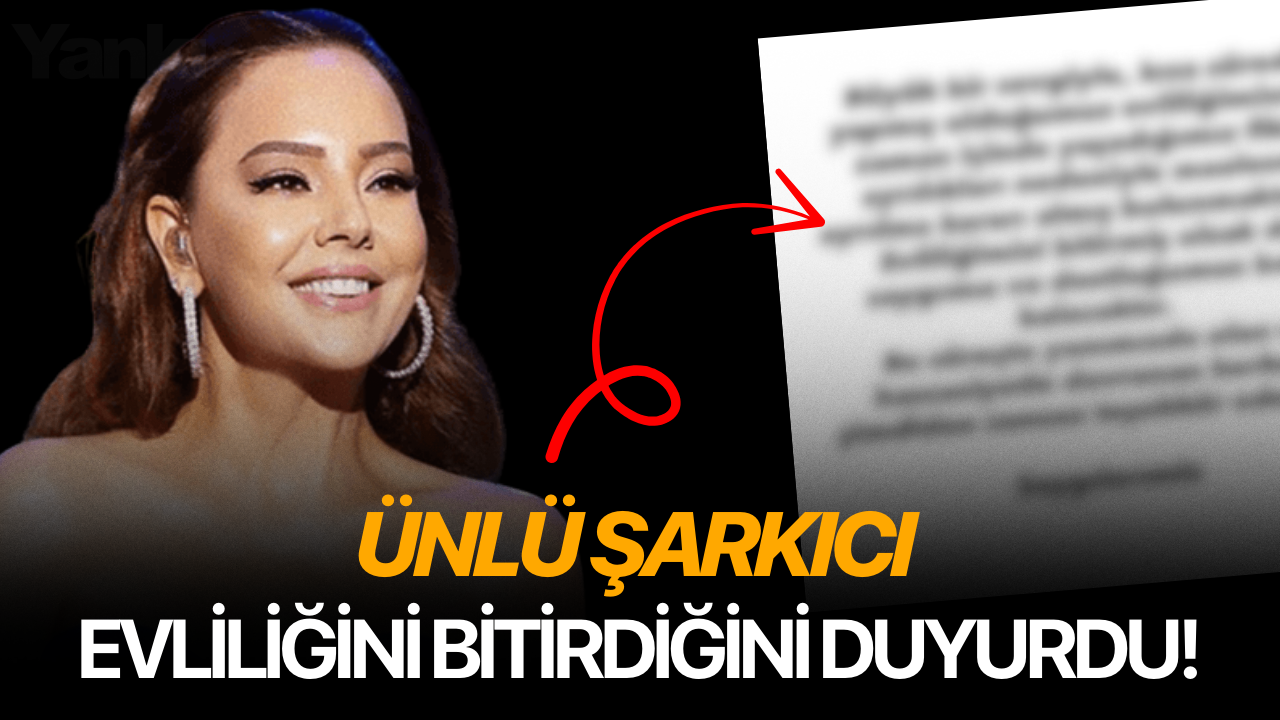 Ünlü şarkıcı evliliğini bitirdiğini duyurdu!