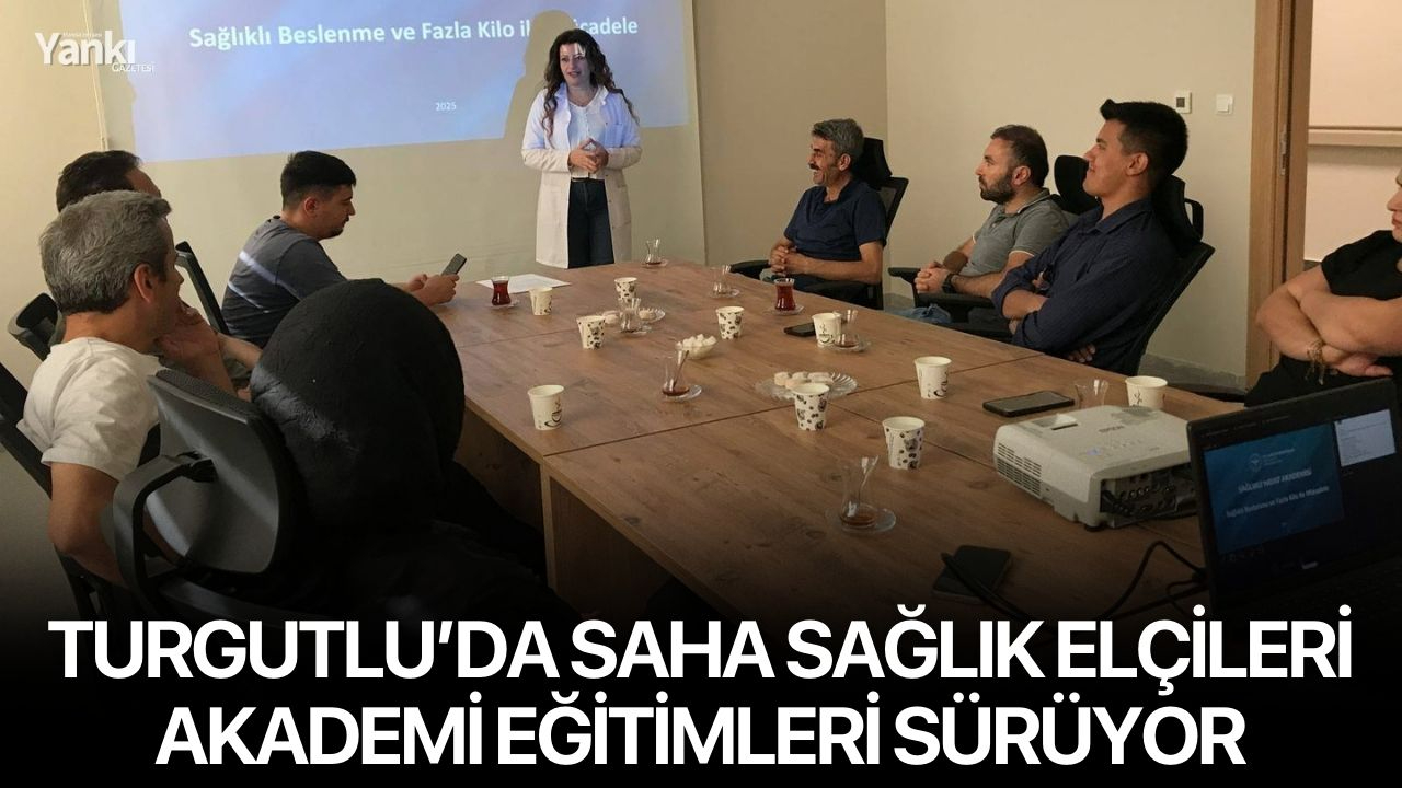 Turgutlu’da SAHA Sağlık Elçileri Akademi Eğitimleri Sürüyor