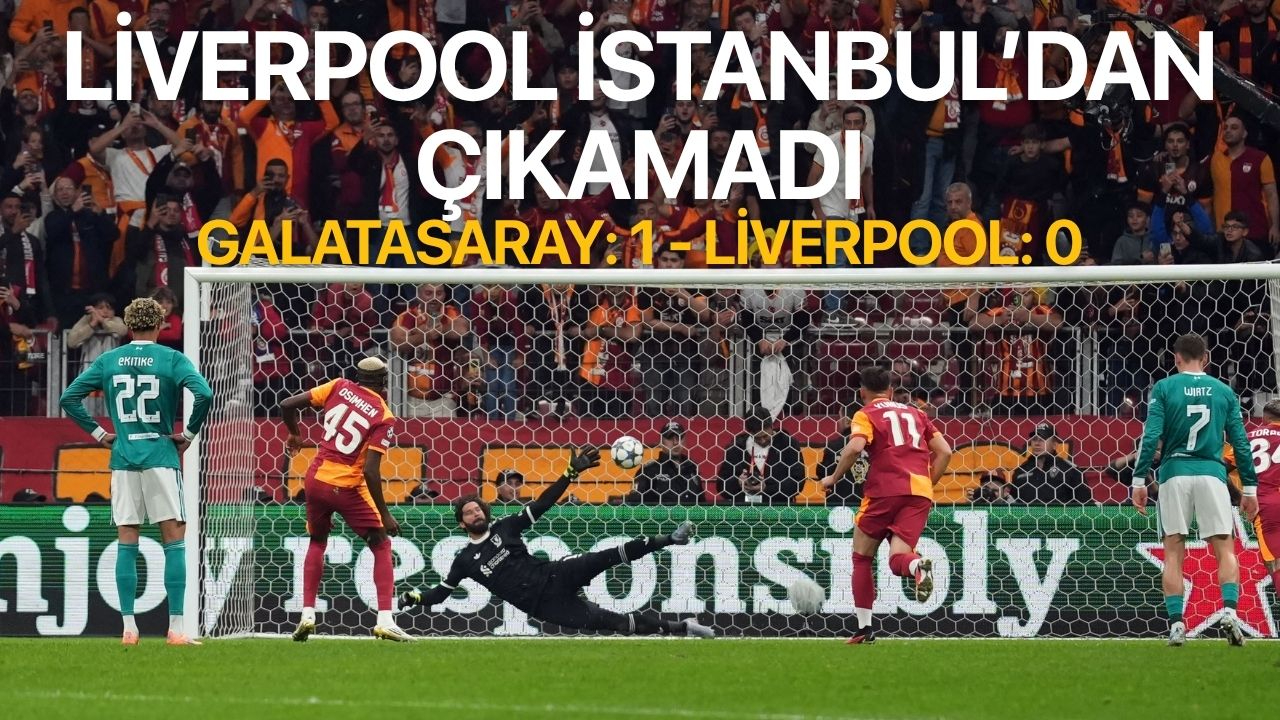 Liverpool İstanbul'dan çıkamadı!