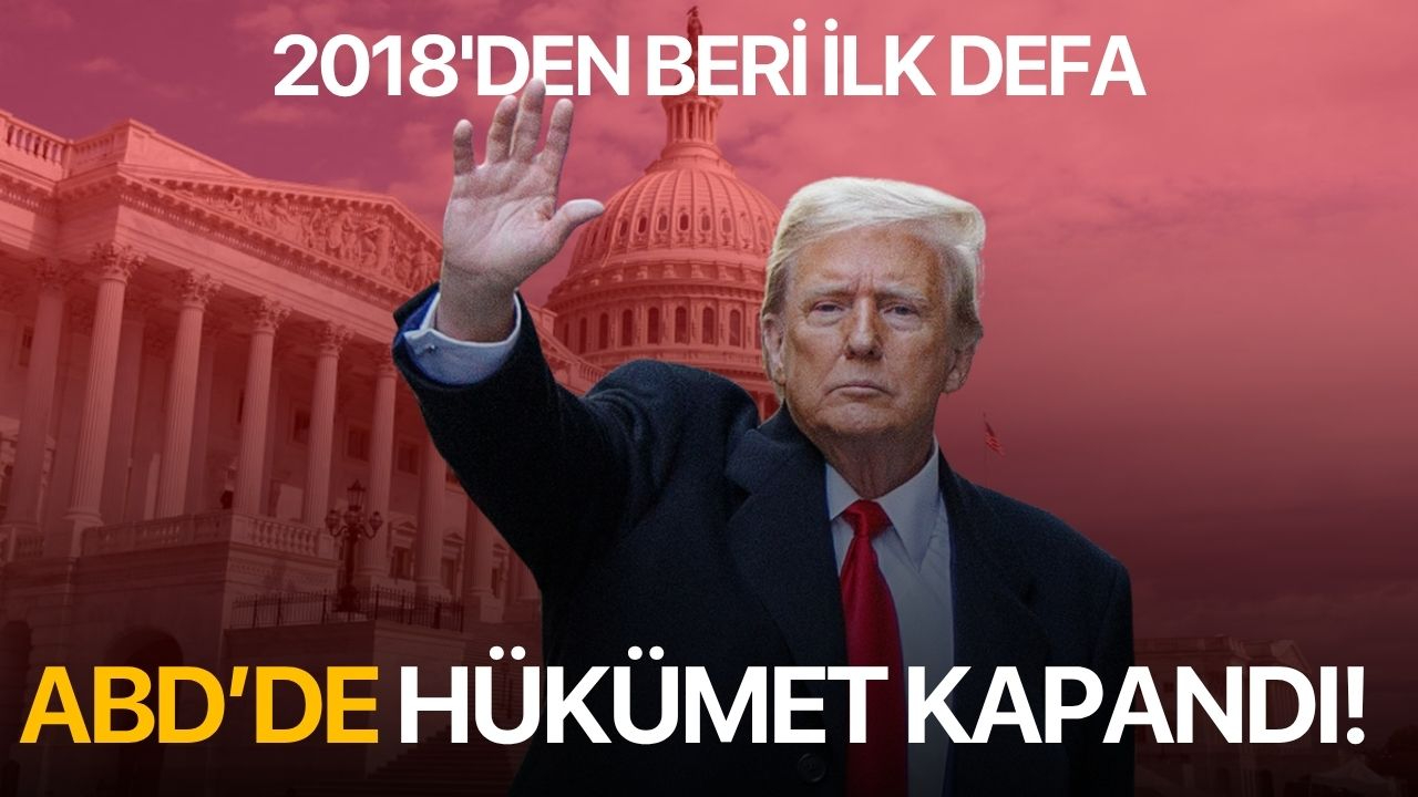 ABD'de hükümet kapandı