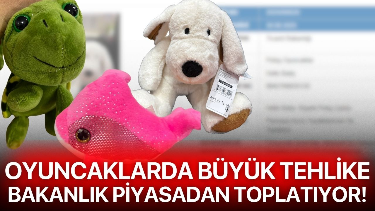 Oyuncaklarda büyük tehlike: Bakanlık piyasadan toplatıyor!