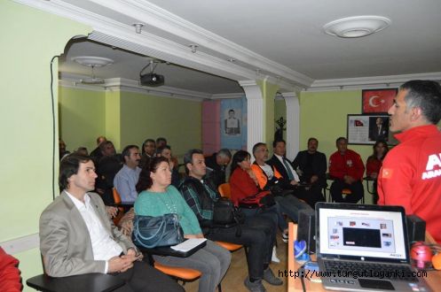 Akuttan TURDAK'a doğal afet semineri