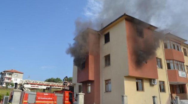 Aynı yurtta bir haftada ikinci yangın