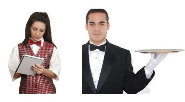 Bay bayan garsonlar alınacak