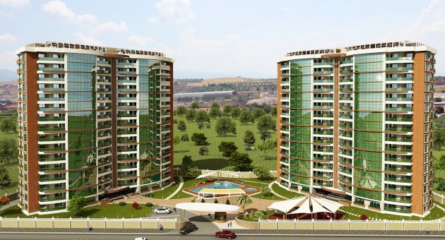Bayburt İnşaat Golden Towers’ı tanıttı