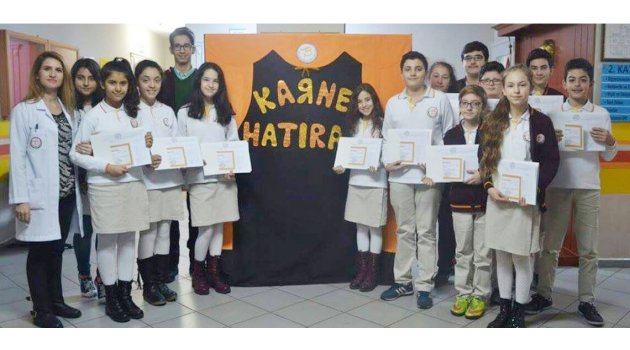 Bilgikent’te ilk karne heyecanı
