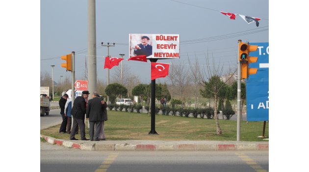 Bülent Ecevit Meydanını birlikte açtılar