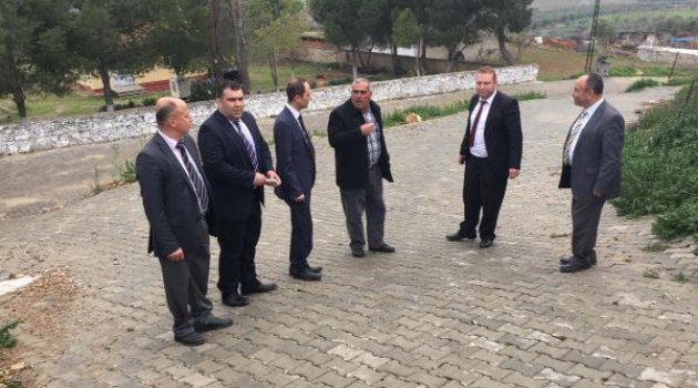 Büyükşehir ekipleri Ahmetli'de inceleme yaptı