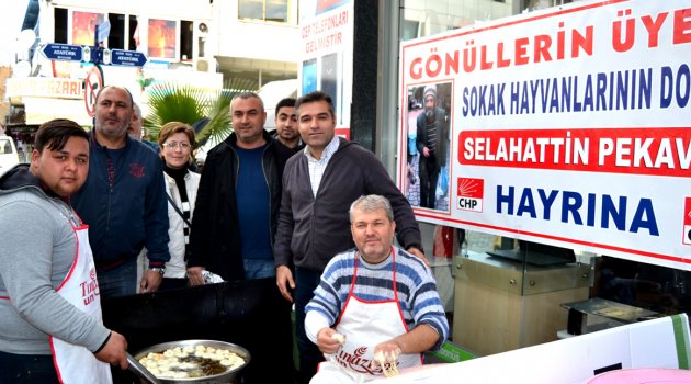 CHP’liler Hayvansever dostu Pekavcı’yı Unutmadılar