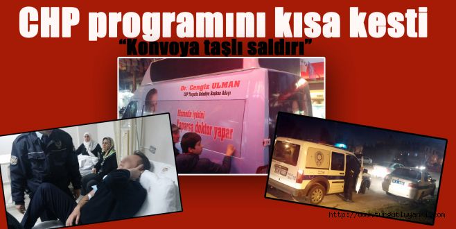  CHP Programını kısa kesti