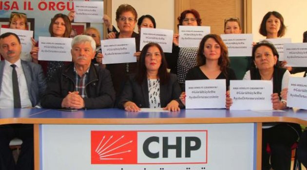 CHP'li kadınlardan AK Partili kadınlara yanıt