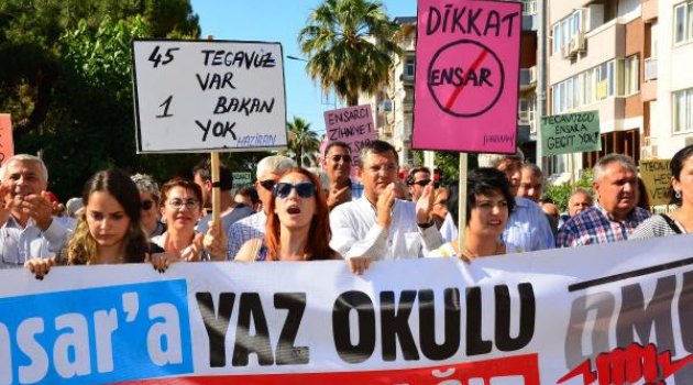  'Ensar' protestosu