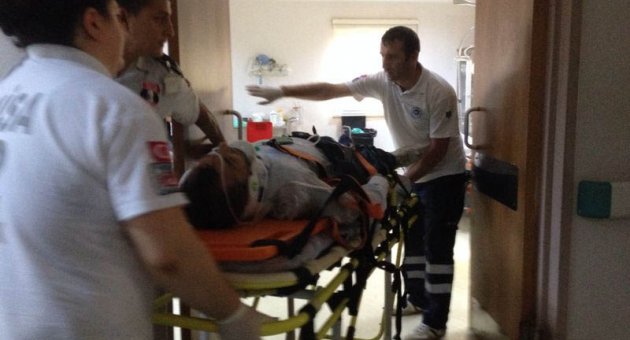 Eski İzmir Yolu'nda trafik kazası: 1 yaralı