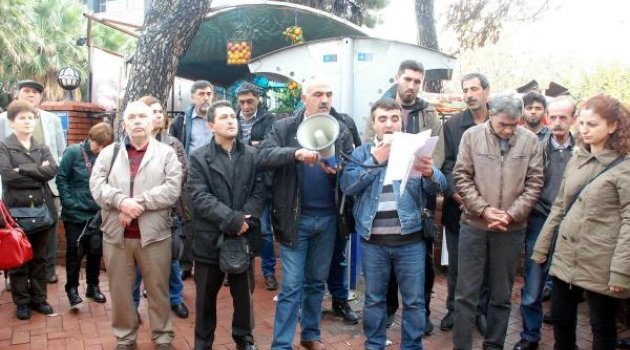 Gazetecilerin tutuklanması ve Elçi'nin öldürülmesi protesto edildi