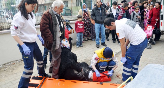 Hastaneden dönüşte yine hastanelik oldu