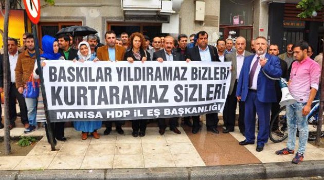 HDP'den Manisa'daki tutuklamalara tepki