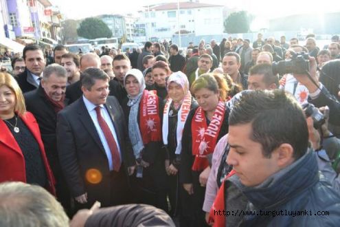  Hüseyin Tanrıverdi  partililerle buluştu