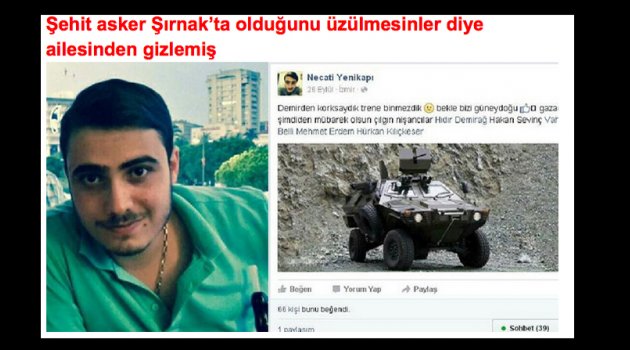 İzmir'e düşen şehit acısı Turgutlu'yu da yaktı
