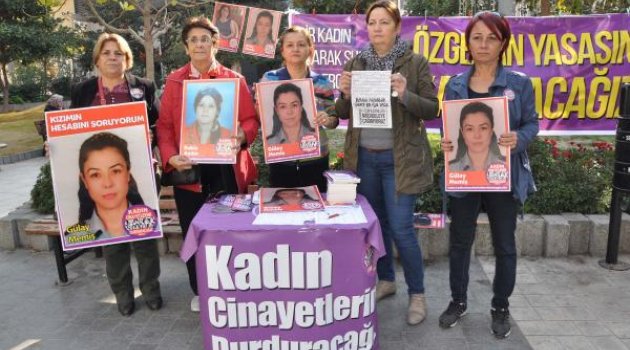 Kadın cinayetlerine karşı imza kampanyası