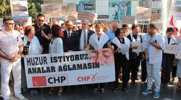 Kadınlar terörü kınadı